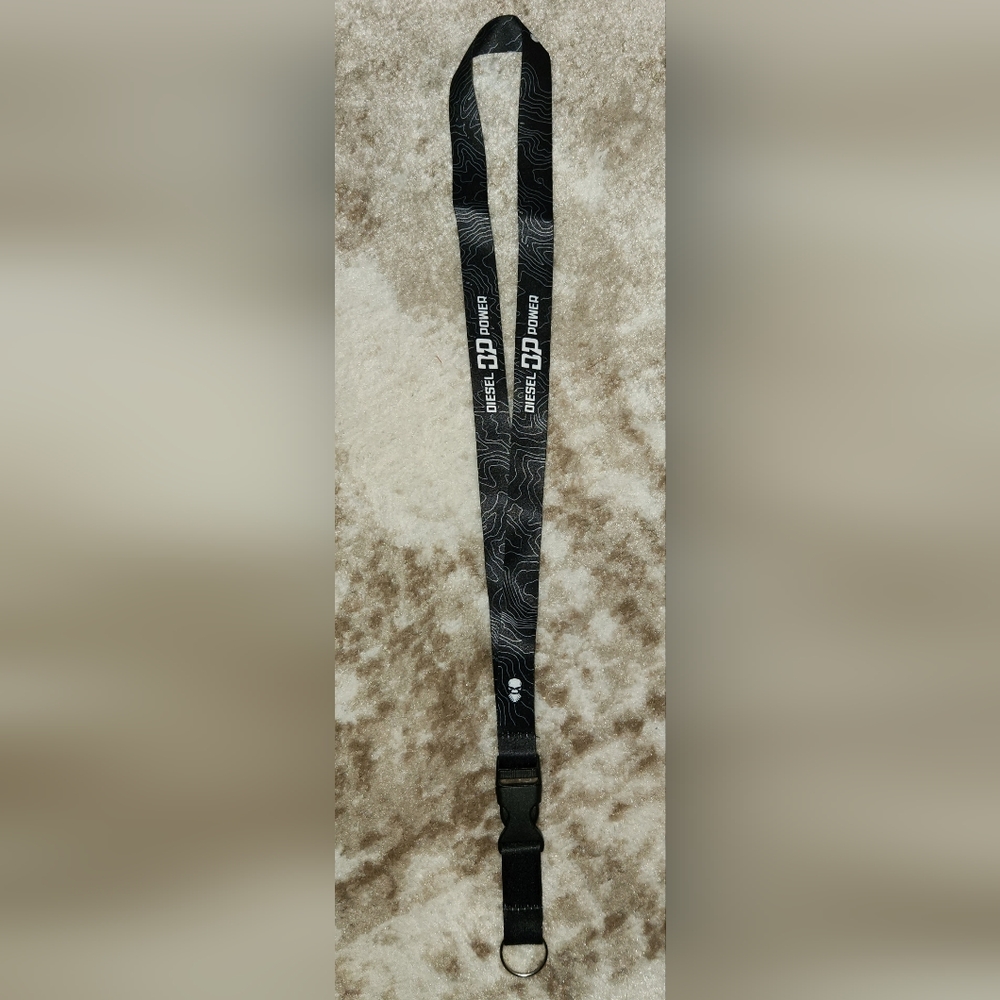 Diesel Power Garage Lanyard Keychain
